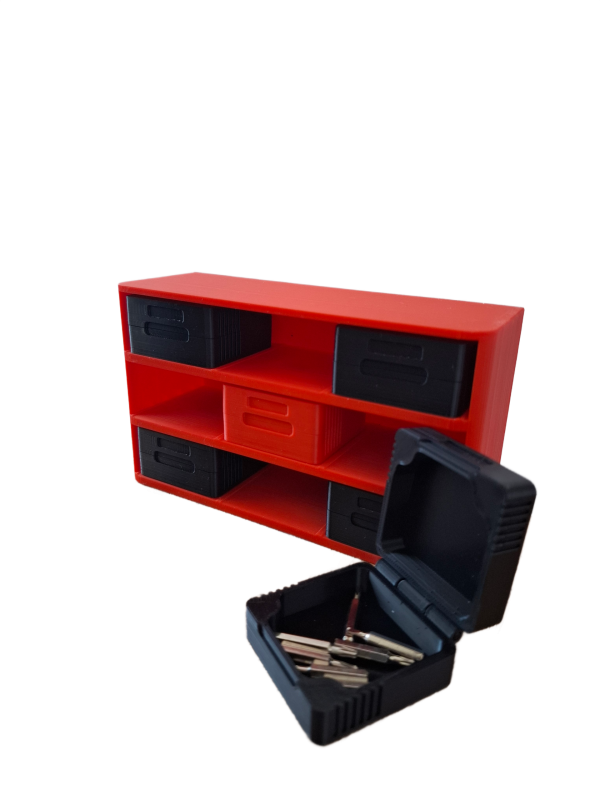 CIS MAGBOX | Organizator modular pentru piese mici (șuruburi, biți, etc.)