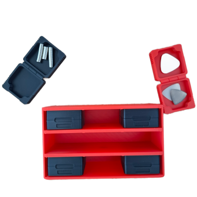 CIS MAGBOX | Organizator modular pentru piese mici (șuruburi, biți, etc.)