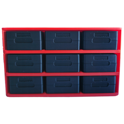 CIS MAGBOX | Organizator modular pentru piese mici (șuruburi, biți, etc.)